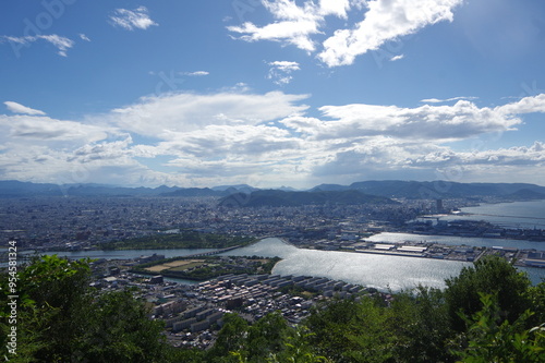 屋島山頂からの風景 -香川県高松市-