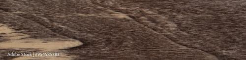 Canvas Print Harborica brown veneer wooden surface with dynamic whorls and rich textures
