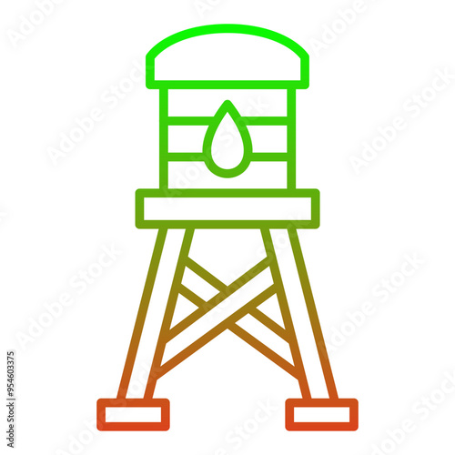Water Tower Icon
