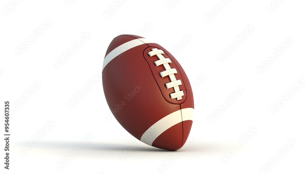 An asset 3D for American football An asset 3D for American football