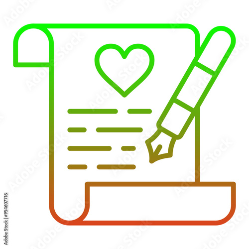 Wedding Contract Icon