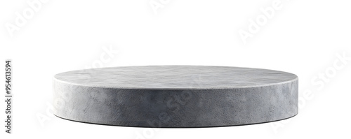 Gray concrete stone podium stage advertising platform 3d png background of empty pedestal product display placement or blank presentation cement stand cosmetic shelf and natural showcase shelf mockup. photo