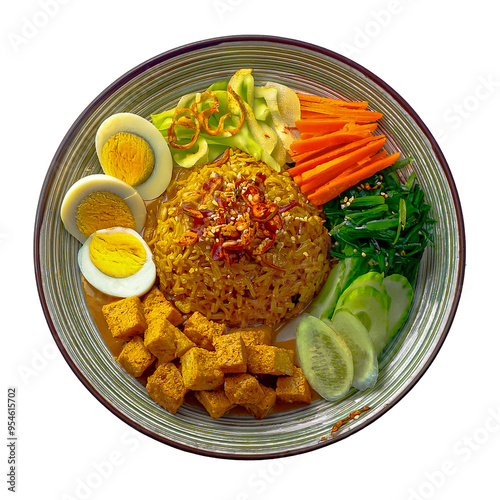 How to Prepare Gado-Gado - Indonesian Vegetable Salad Recipe photo