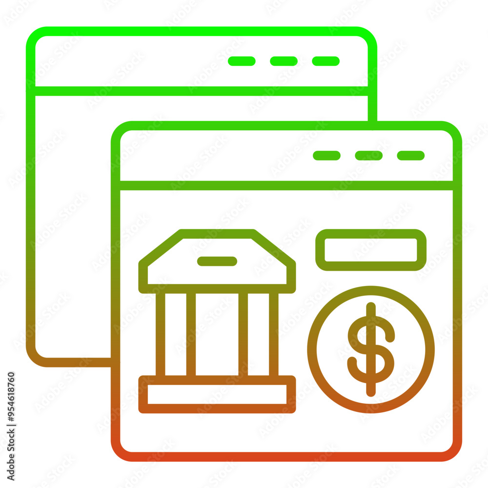 Internet Banking Icon Internet Banking Icon