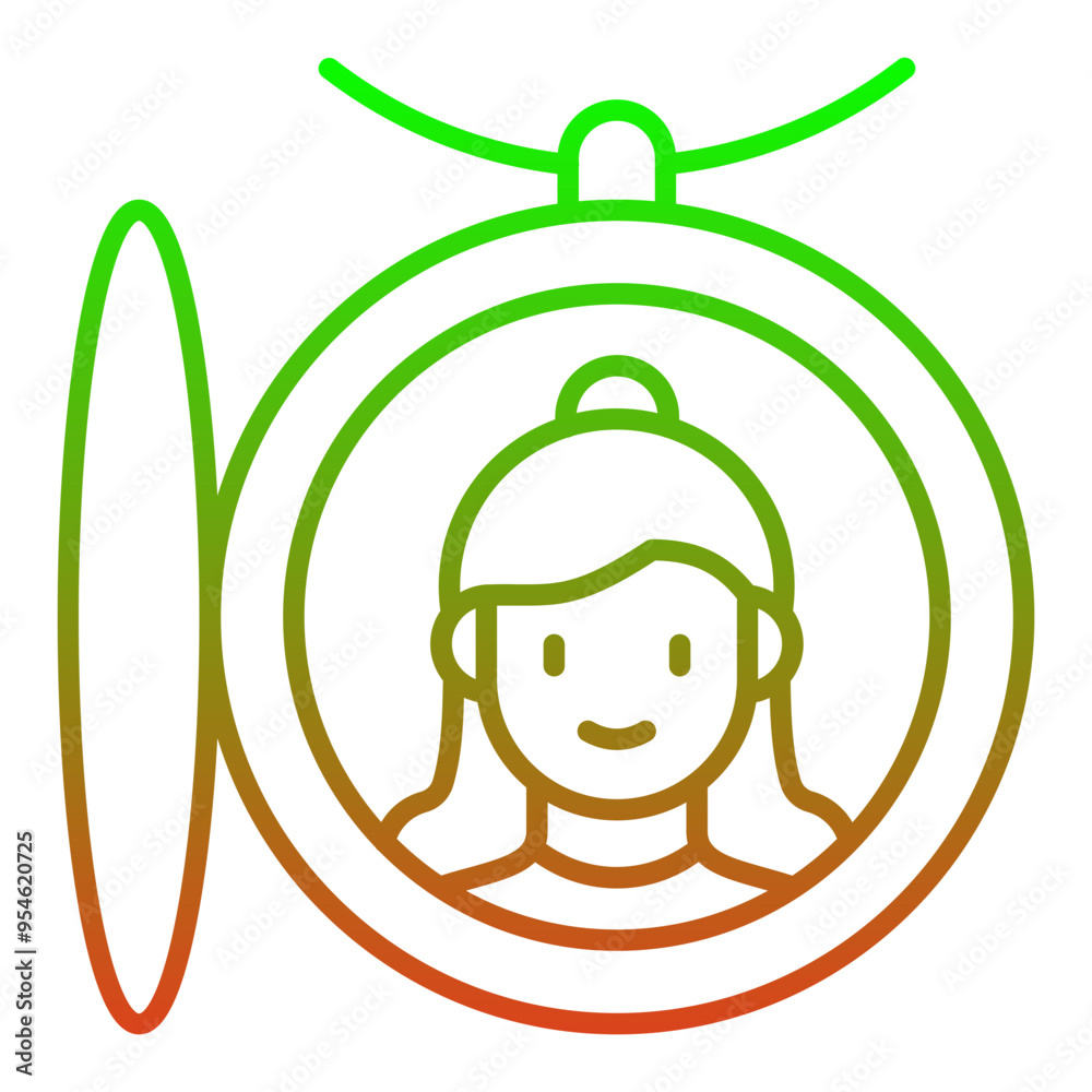 Obraz premium Necklace Icon