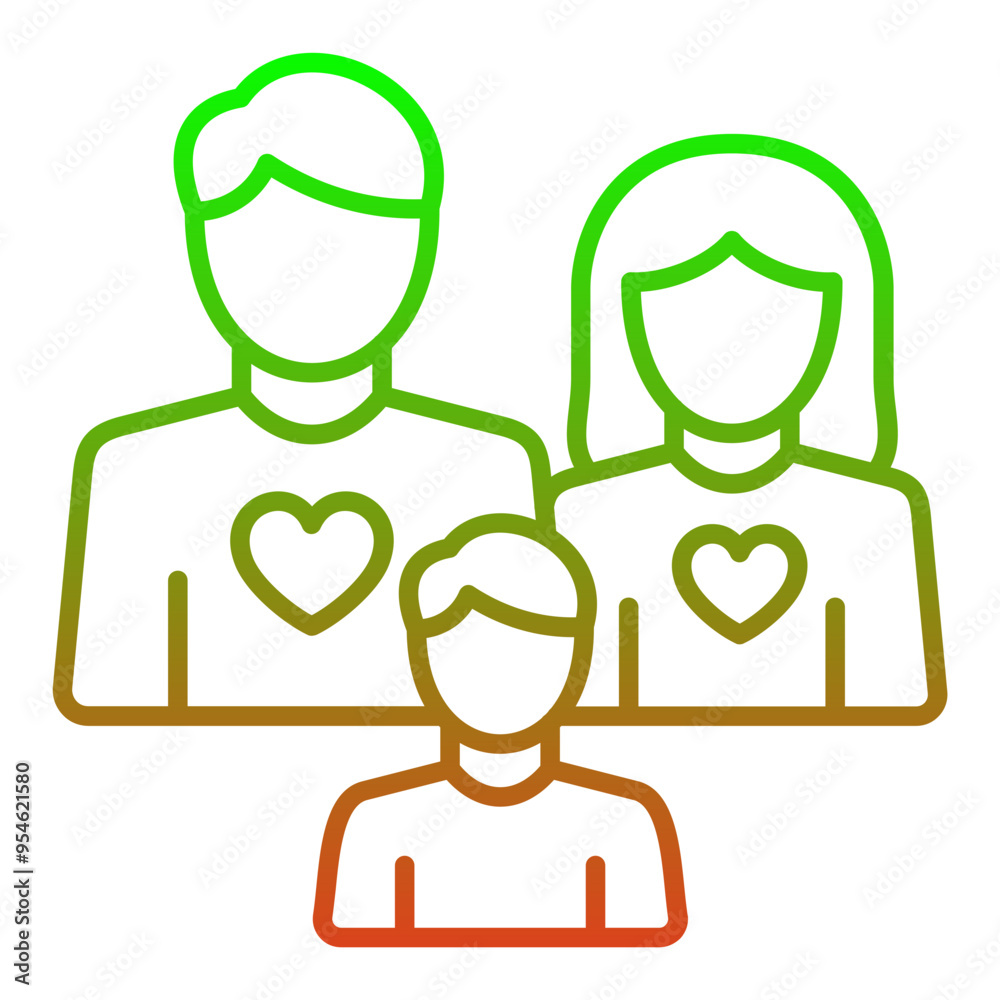 Obraz premium Family Icon