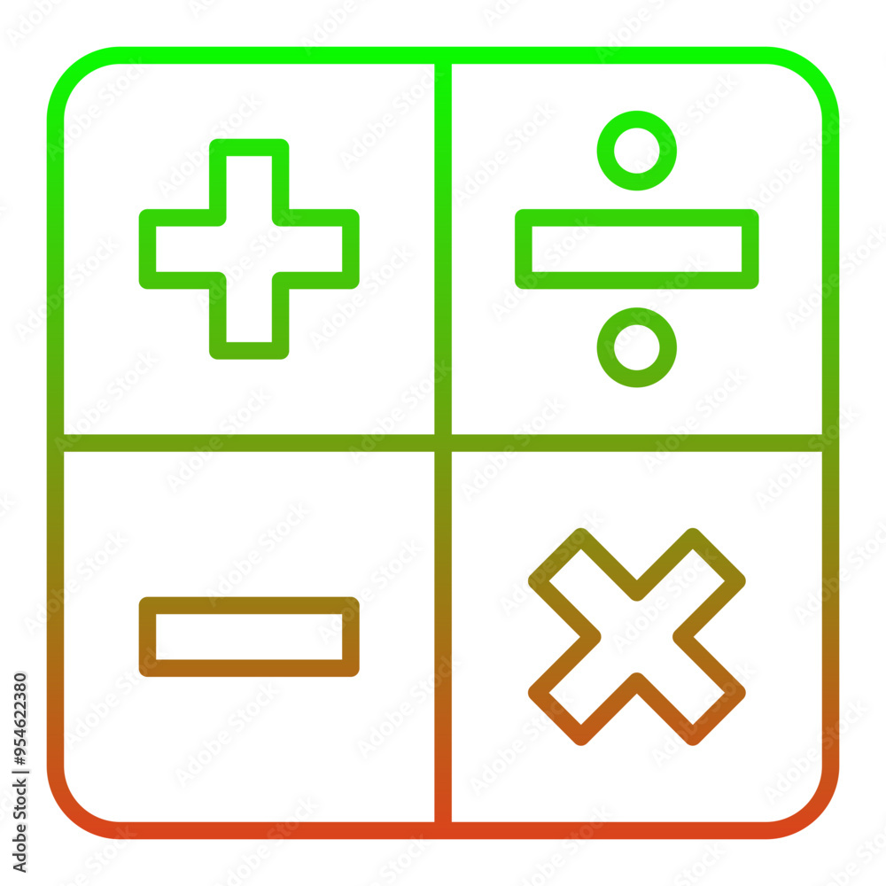 Fototapeta premium Calculator Icon