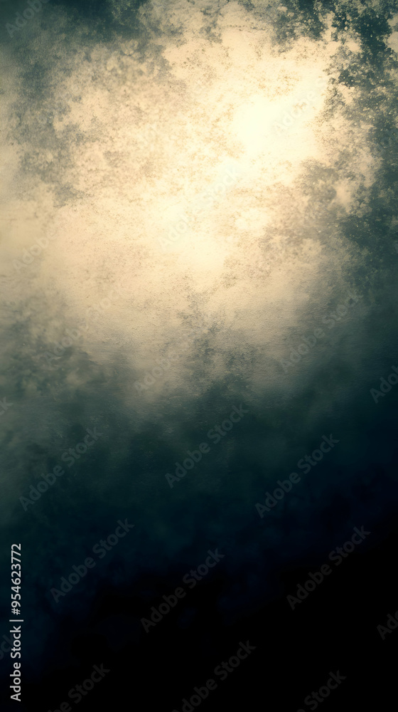 Naklejka premium Abstract grunge background with light in the center.