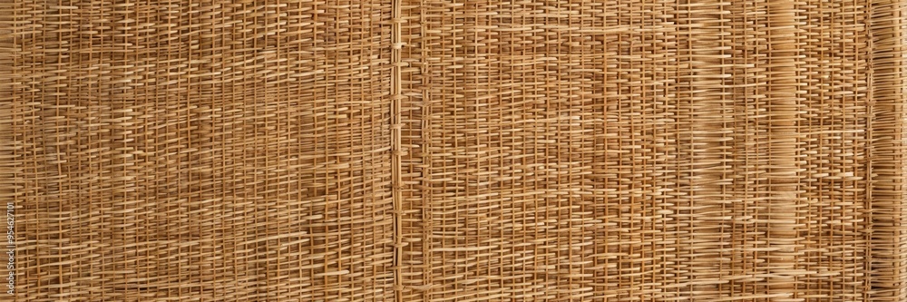 Natural fiber weaving forming an intricate woven texture, ideal as a background for various design projects Natural fiber weaving forming an intricate woven texture, ideal as a background for various design projects