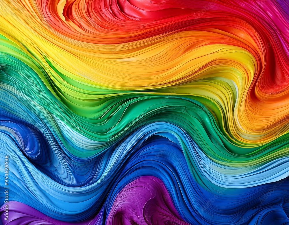 Rainbow paint swirl wallpaper/ background Rainbow paint swirl wallpaper/ background