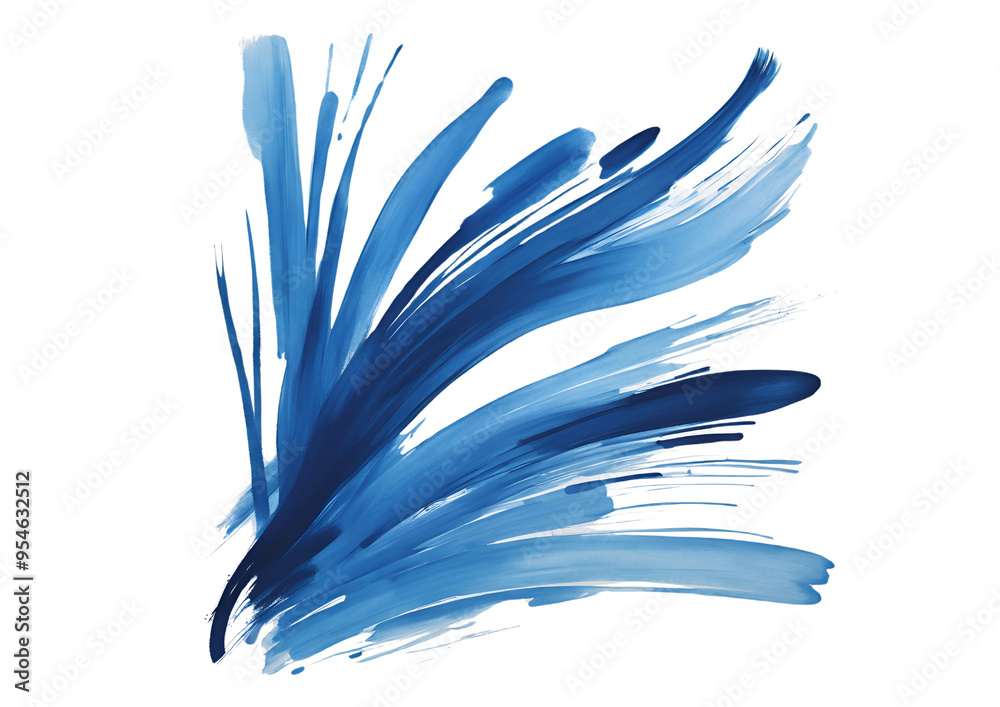 Obraz premium blue feather