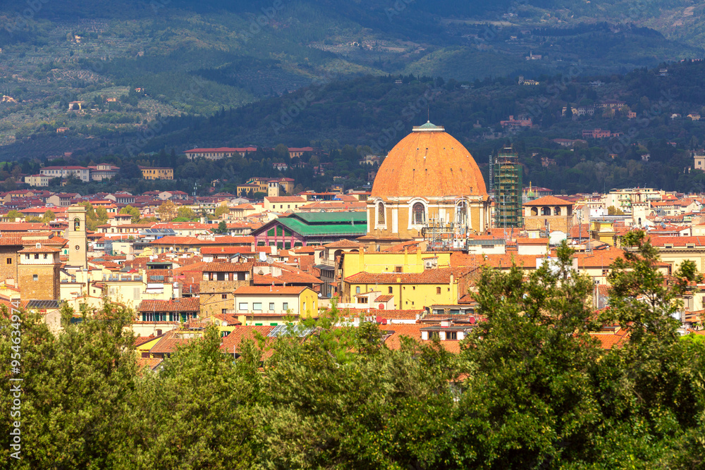 Fototapeta premium Aerial view of Florence, Italy