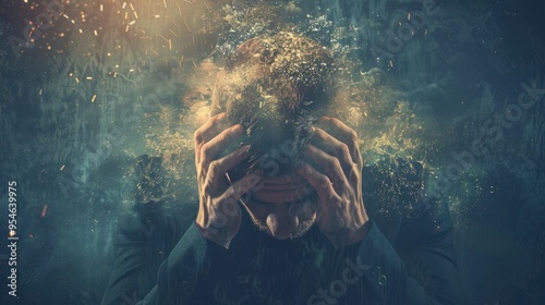 Anxiety: A state of worry or nervousness often triggered by stress, which might need management if it becomes persistent and interferes with daily activities.
