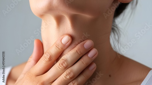 Wallpaper Mural Thyroid Gland Issues in Women A Complete Guide to Recognizing and Treating Swollen Neck Symptoms Torontodigital.ca