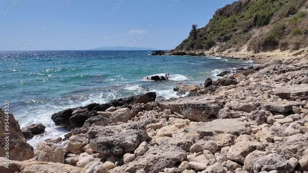 Amazing view of Pessada Beach, Cephalonia, Ionian Islands, Greece Amazing view of Pessada Beach, Cephalonia, Ionian Islands, Greece