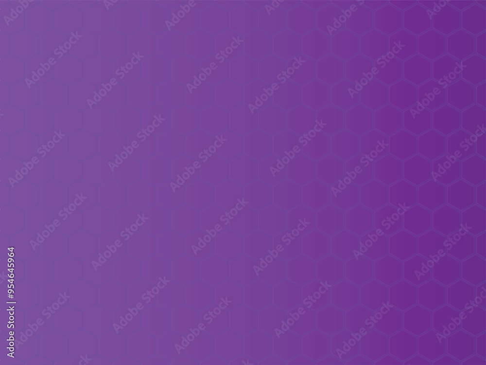 honeycomb on a gradient purple background. Perspective view on polygon look like honeycomb. Isometric geometry 3D illustration. honeycomb on a gradient purple background. Perspective view on polygon look like honeycomb. Isometric geometry 3D illustration.
