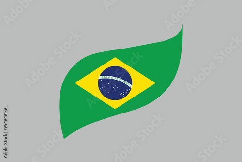 Brazil flag, The flag of Brazil, Brazilian National Flag, EPS Vector Illustration, Flag of the Federative Republic of Brazil, Illustration of the Brazil flag
