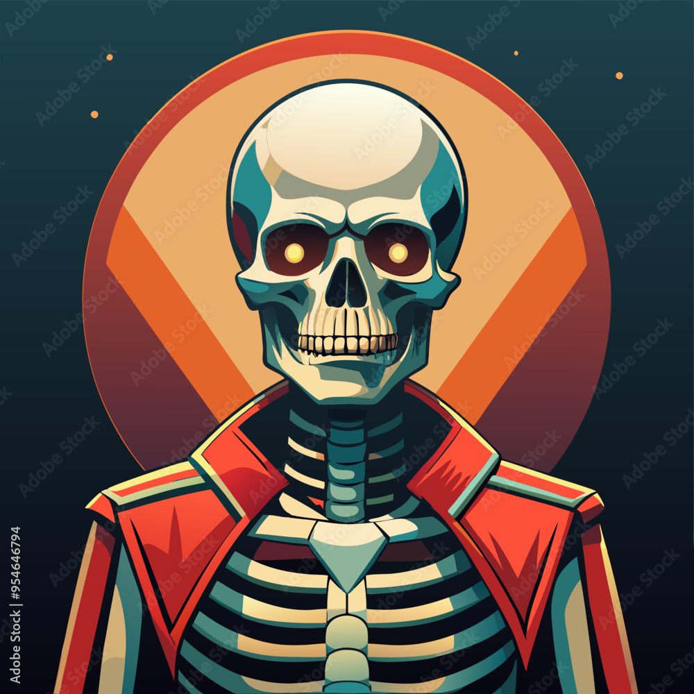skull pirate skeleton vector illustration skull pirate skeleton vector illustration