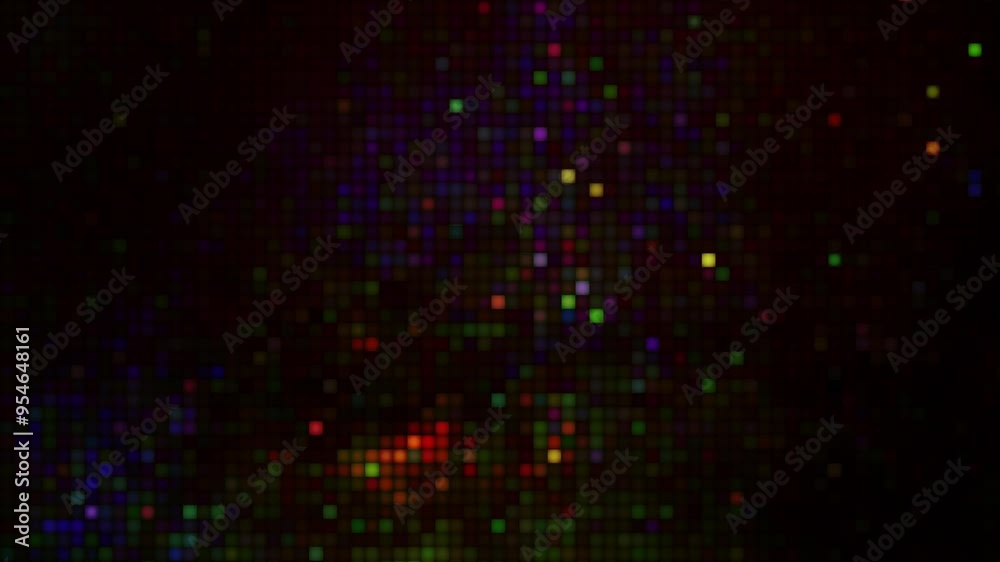 colorful pixel particle abstract background