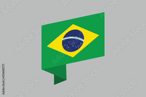 Brazil flag, The flag of Brazil, Brazilian National Flag, EPS Vector Illustration, Flag of the Federative Republic of Brazil, Illustration of the Brazil flag

