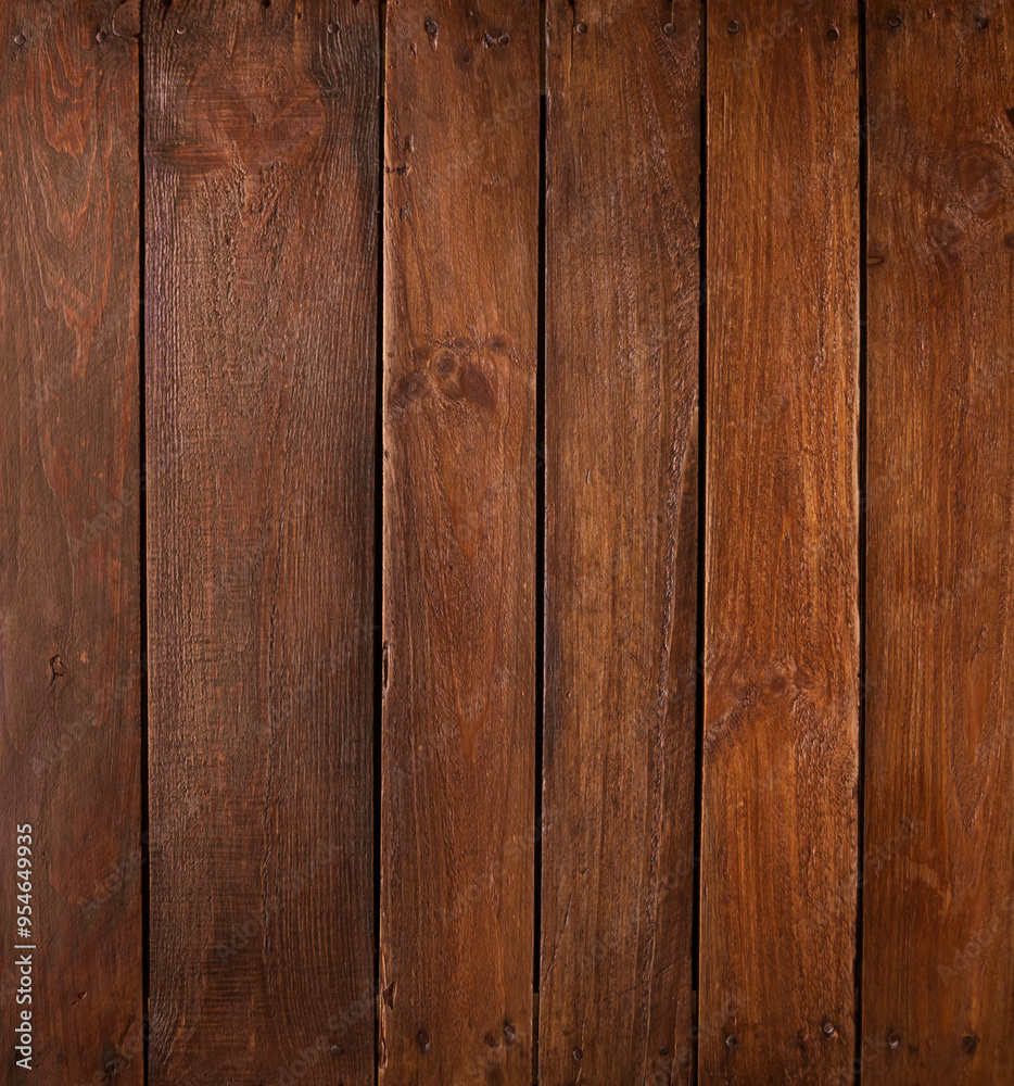 Obraz premium Old rustic wood panel. Background wallpaper