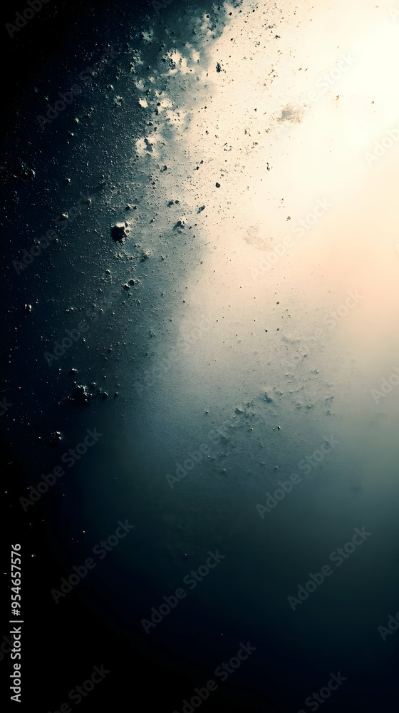 Obraz premium Abstract textured background with dark to light gradient.