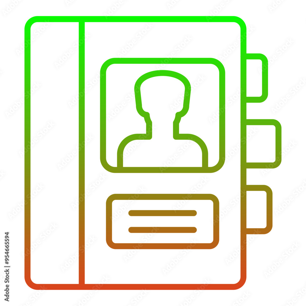 Contact Book Icon Contact Book Icon