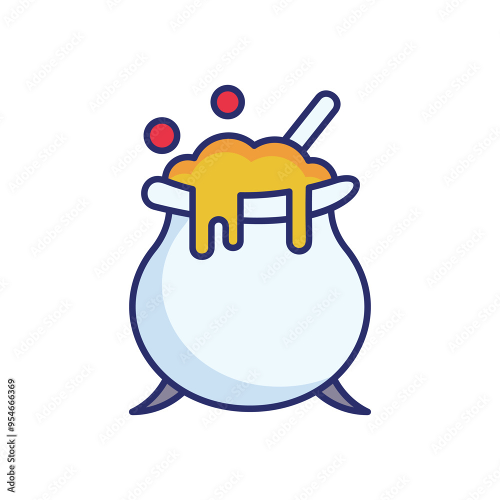 Witches Brew icon vector stock illustration