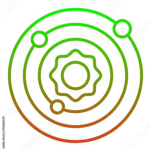 Solar System Icon
