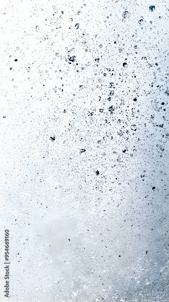 Close-up of a silver surface with a grainy texture and scattered dots. Close-up of a silver surface with a grainy texture and scattered dots.