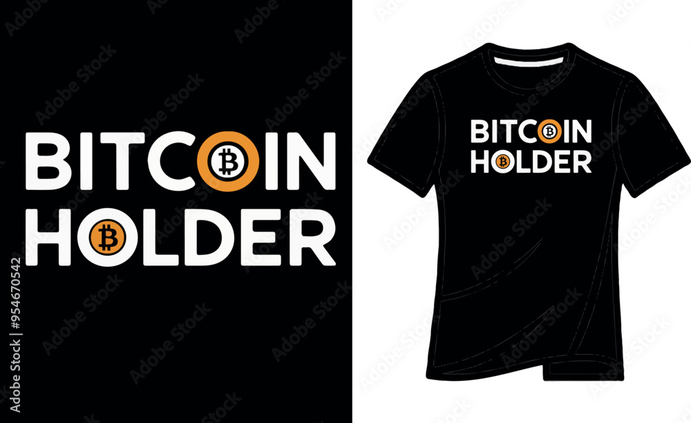 Vector Tshirt Streetwear Design Bitcoin Vector Tshirt Streetwear Design Bitcoin