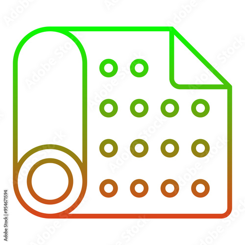 Yoga Mat Icon