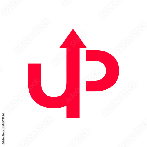 Abstract up logo business logo design template with arrow symbol. Free Download Abstract up logo business logo design template with arrow symbol. - GFXLoad