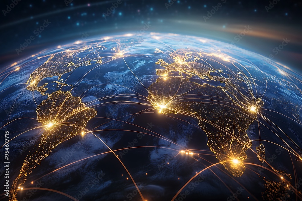 Global Network Connections: A Visual Representation of ...