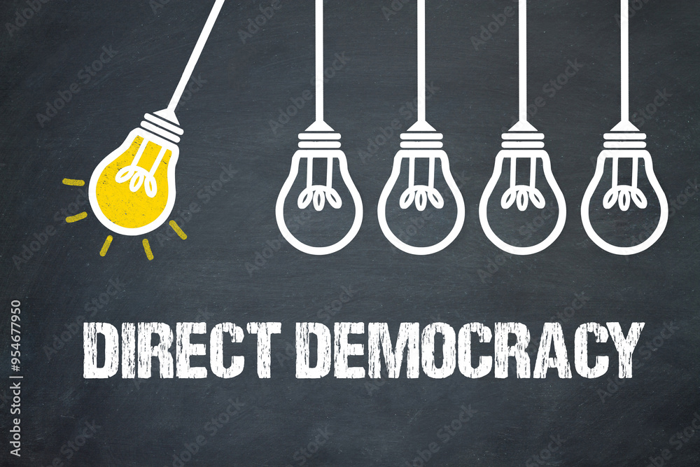 Fototapeta premium Direct Democracy 