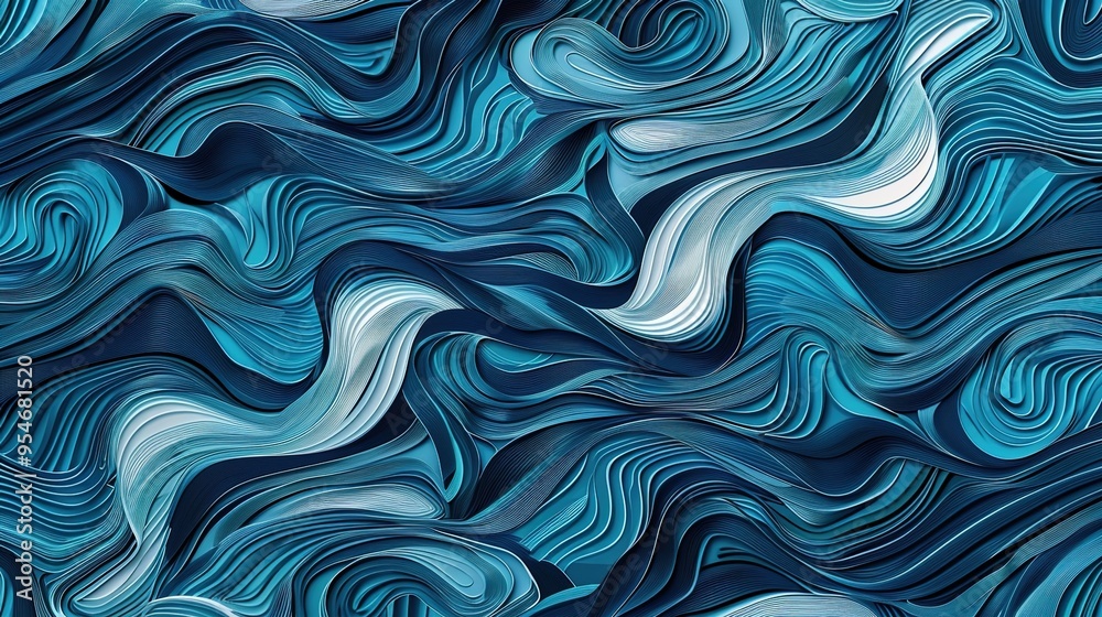 An abstract background with flowing, wavy lines resembling the natural moveme
nt of water, in a gradient of blue hues An abstract background with flowing, wavy lines resembling the natural moveme
nt of water, in a gradient of blue hues