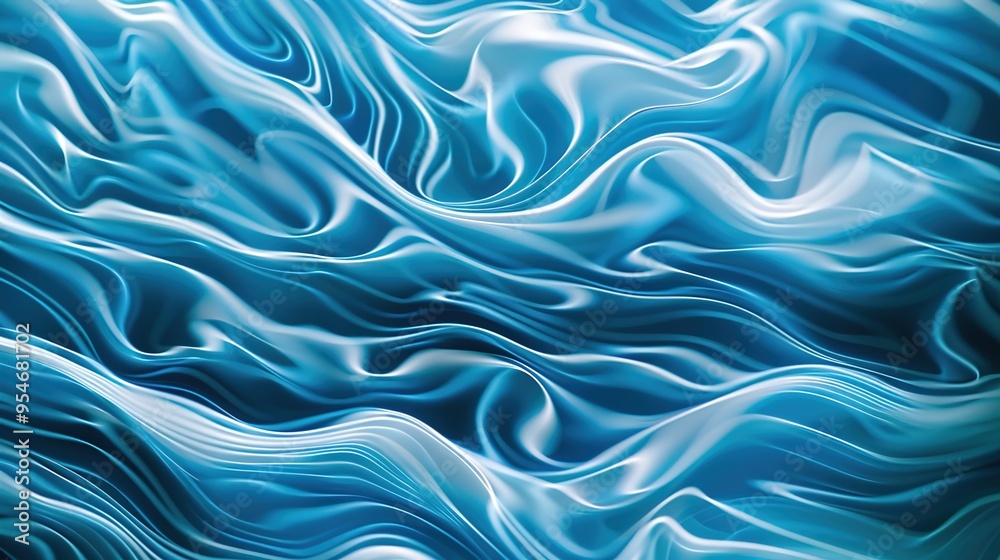 An abstract background with flowing, wavy lines resembling the natural moveme
nt of water, in a gradient of blue hues An abstract background with flowing, wavy lines resembling the natural moveme
nt of water, in a gradient of blue hues