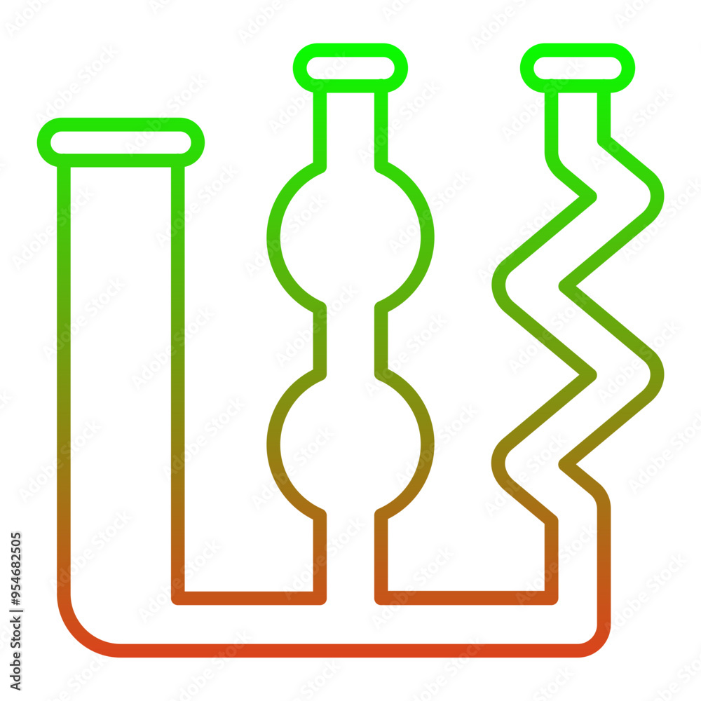 Communicating vessels Icon Communicating vessels Icon
