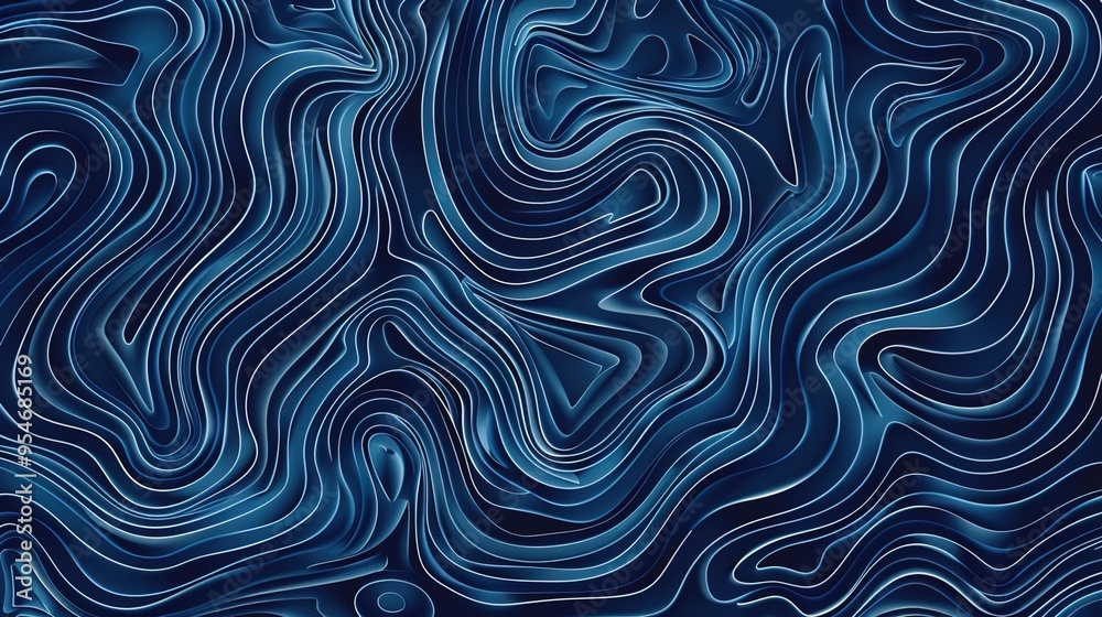 An abstract background with flowing, wavy lines resembling the natural moveme
nt of water, in a gradient of blue hues An abstract background with flowing, wavy lines resembling the natural moveme
nt of water, in a gradient of blue hues