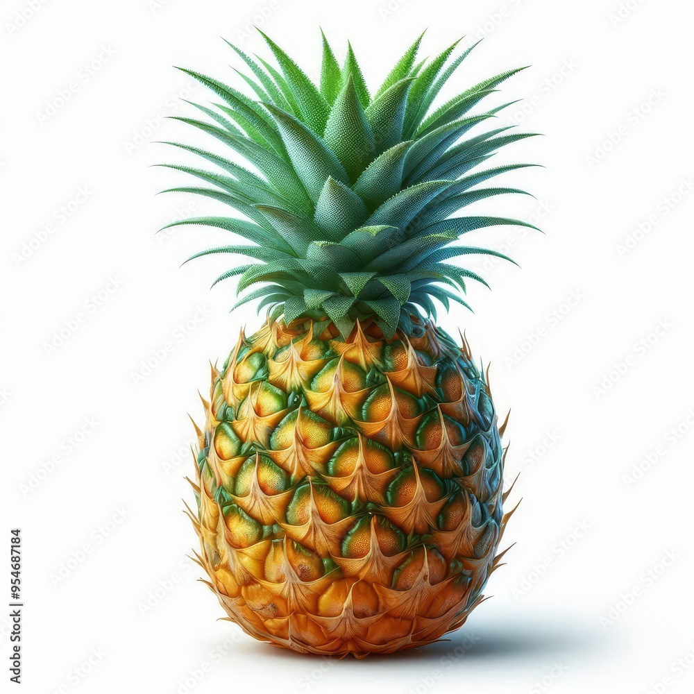 pineapple isolated on white background, full depth of field
pineapple isolated on white background, full depth of field