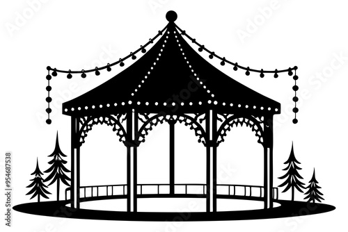 gazebo in the park