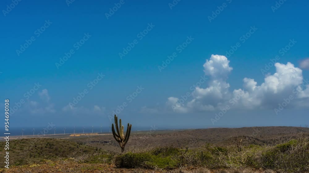 Aruba – a picturesque view of a Caribbean island - time-lapse Aruba – a picturesque view of a Caribbean island - time-lapse