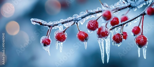 Nature trapped in ice follo...