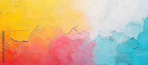 Color textured plaster wall...