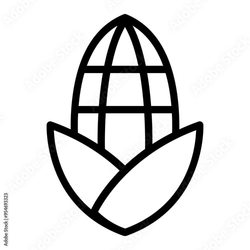 bio fuel icon in thin line style vector illustration graphic design