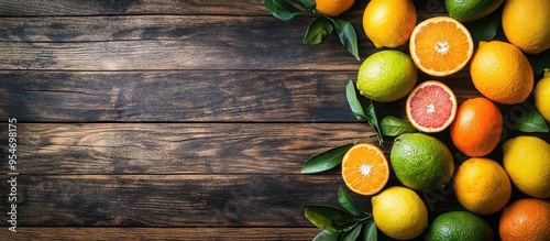 Collection of citrus fruits...