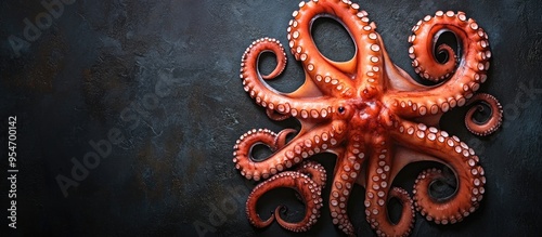Raw octopus Organic seafood...