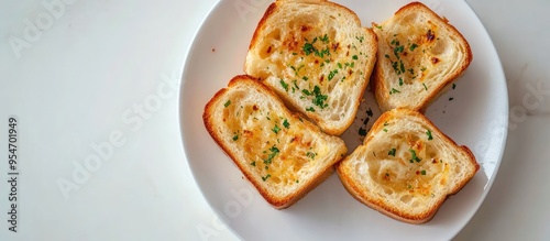 Roti bawang putih Garlic br...