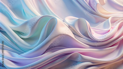 Abstract wavy background with vibrant hues