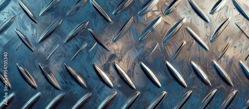 Steel background with a met...